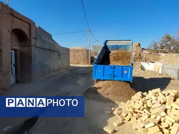 فدافن در مسیر آبادانی