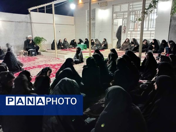 عزاداری بانوان روستای نقاب در ایام محرم
