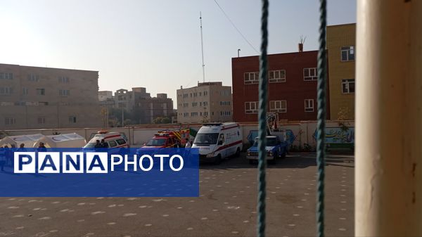 برگزاری مانور سراسری زلزله و ایمنی متمرکز شهرستان فردیس 