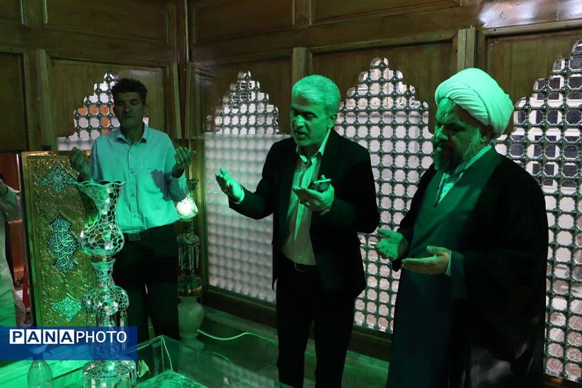 عطر معنویت در آستان بیبی سکینه (س) صفادشت