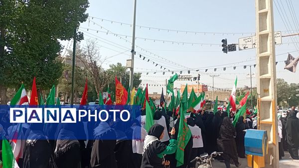 اجتماع بزرگ زینبیون در لردگان 