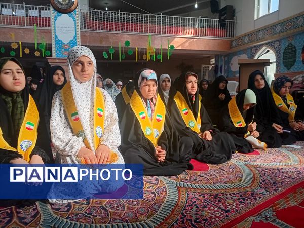 برگزاری اعتکاف دانش‌آموزی در مسجد بقیه الله شهرستان بجنورد 
