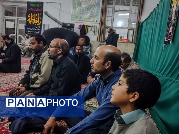 مراسم عزاداری شهادت حضرت زهرا (س) در شهر رباط‌سنگ  