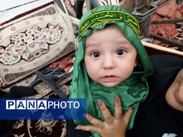 برگزاری مراسم شیرخوارگان حسینی در خلیل آباد