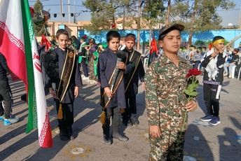 مهمان آسمانی دبستان غنچه‌های ولایت ناحیه 3 شیراز