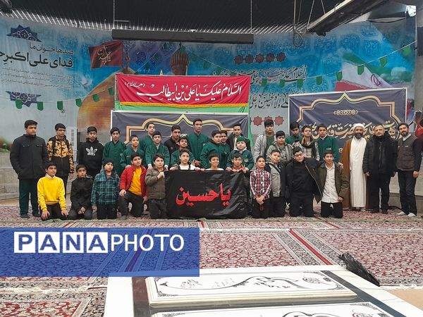 نشست صمیمانه خادمان افتخاری چایخانه حضرت قاسم بن الحسن(ع) در مشهد مقدس