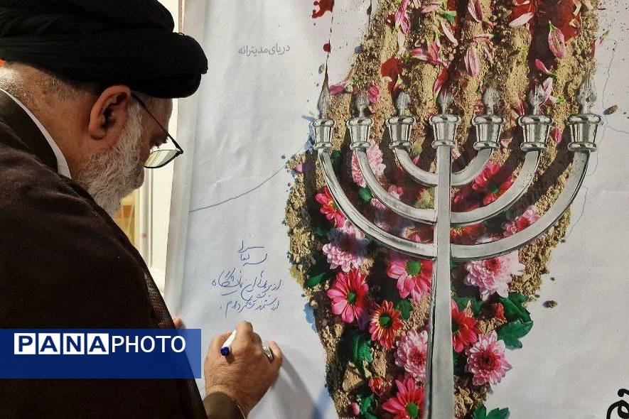 برگزاری و افتتاحیه نمایشگاه ریشه های مقاومت در مدرسه منتصرین شاهد ورامین