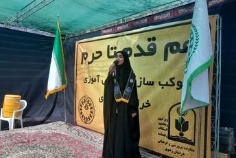 دبیرستان شهید هاشمی نژاد میزبان زائربن پیاده امام رضا (ع) 