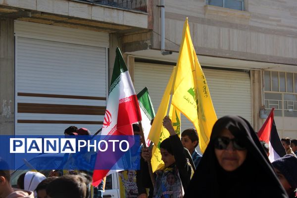 حماسه‌آفرینی دانش‌آموزان شوراب صغیر 