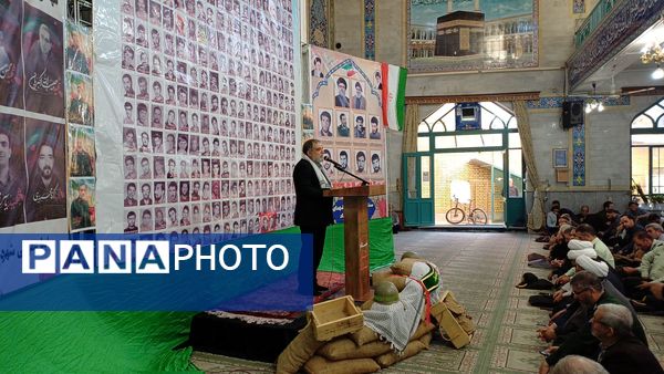 مراسم باشکوه یادواره شهدای شهرستان اسدآباد