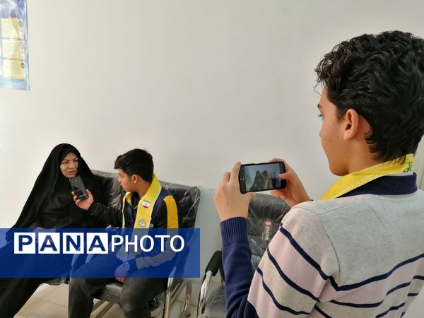 بازدید ارزیاب مدارس سما استان خراسان رضوی از دبیرستان پسرانه متوسطه اول سما شهرستان کاشمر 