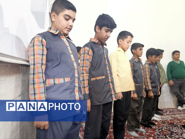 افتتاح نمازخانه در دبستان شهید پسندیده فدافن
