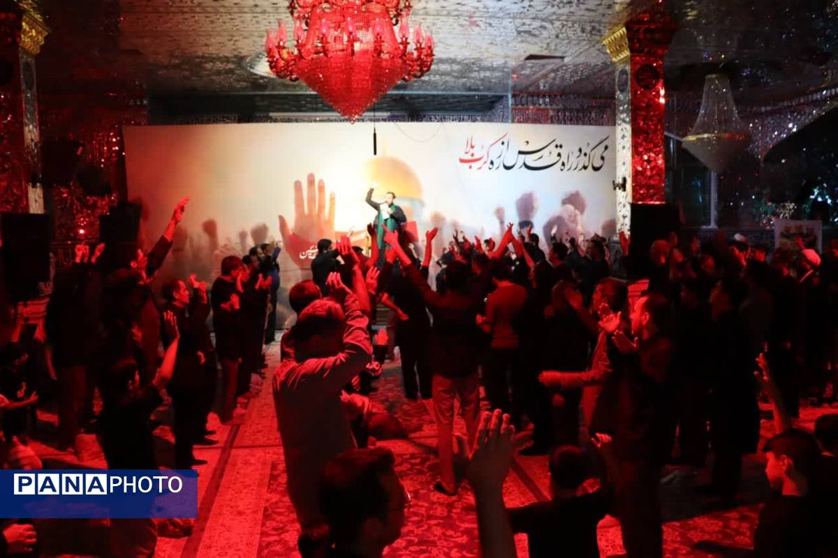 عزاداری ابا عبدالله الحسین (ع)  در امامزاده سید عباس در بجنورد 