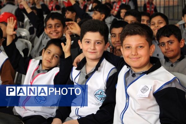 افتتاحیه سفیران سلامت دبستان معلم درسالن حجاب