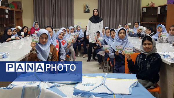 افتتاحیه سفیران سلامت در دبستان دخترانه فرهنگیان ۲