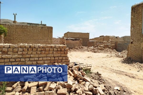 مغان روستایی  زلزله زده و غریب  بدون خبرنگار در کاشمر