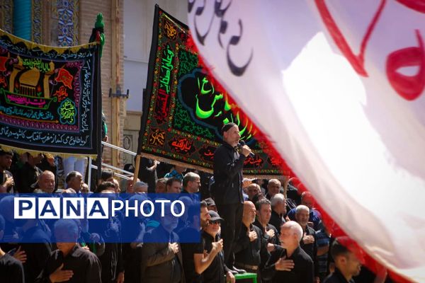 عزاداری رحلت پیامبر(ص) و شهادت امام حسن(ع) در صحن آستان مقدس سلطانعلی(ع) مشهداردهال کاشان