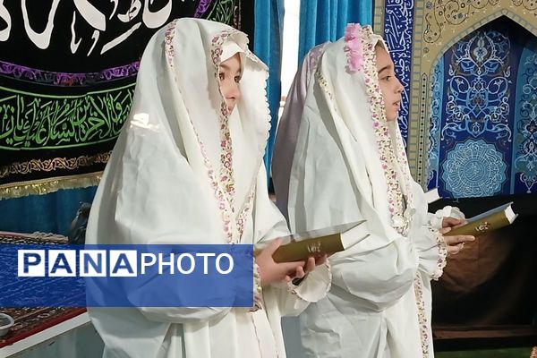  مراسم شهادت حضرت فاطمه زهرا(س) در مدارس بهارستان‌دو