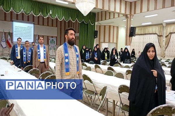 گردهمایی بیست و پنجمین سالروز  تاسیس سازمان دانش‌آموزی خراسان رضوی در اردوگاه باغرود نیشابور