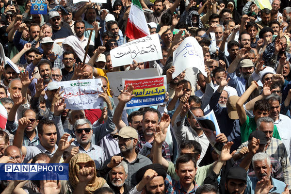 حماسه باشکوه ملت بزرگ ایران در راهپیمایی جمعه خشم و نصر 