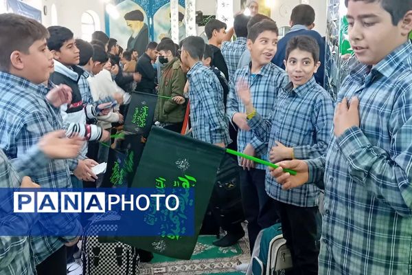 برگزاری پیاده‌روی عظیم فاطمیه در فیروزکوه