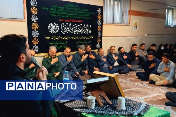  سوگواره فاطمی و گرامیداشت هفته بسیج در ورامین