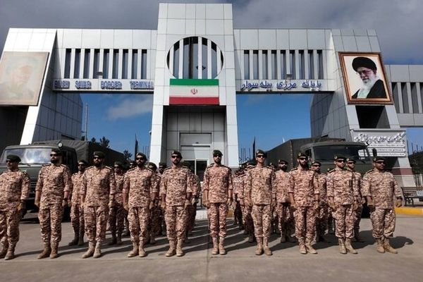 برگزاری رزمایش مشترک سپاه پاسداران و ارتش آذربایجان در قره‌باغ