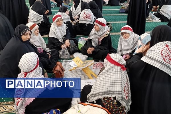 گردهمایی دانش‌آموزان بسیجی در طرح میقات صالحین