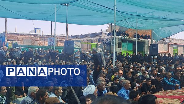 بزرگترین اجتماع حسنیون کشور همراه با تعزیه خوانی در روستای کفکی خراسان رضوی