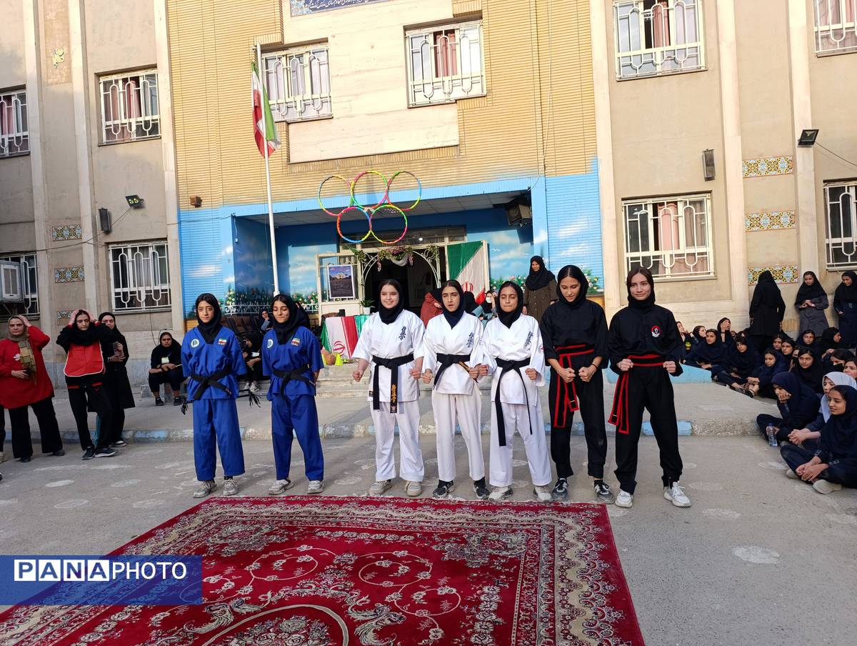 المپیاد ورزشی درون مدرسه ای در دبیرستان سروقد