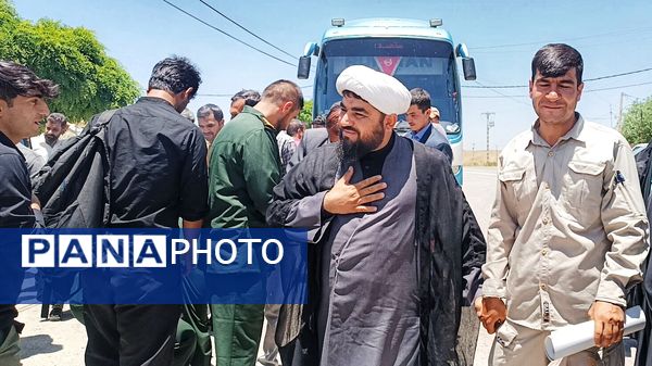 اعزام کاروان ناحیه مقاومت بسیج شهرستان مارگون به مراسم ارتحال امام خمینی (ره)