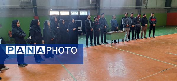 مسابقات هندبال مدارس ابتدایی در زاوه