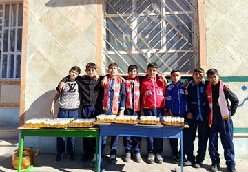 برگزاری مراسم عزاداری ایام فاطمیه در مدرسه شهدای سراب غضنفر