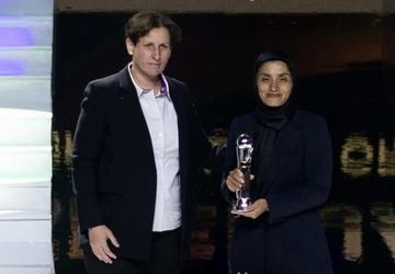 جایزه بهترین مربی زن آسیا به مرضیه جعفری از ایران رسید