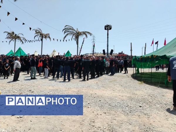 مراسم تعزیه‌خوانی در شهر طاقانک