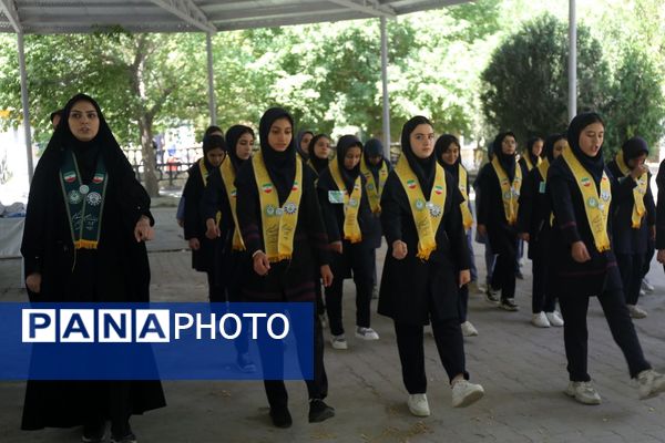 پیش اردوی ملی پیشتازان دختر سازمان دانش‌آموزی آذربایجان شرقی