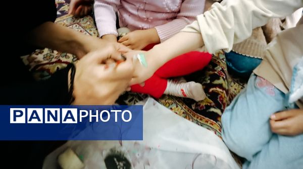 برپایی غرفه کودک در نماز جمعه شهرستان کاشمر 