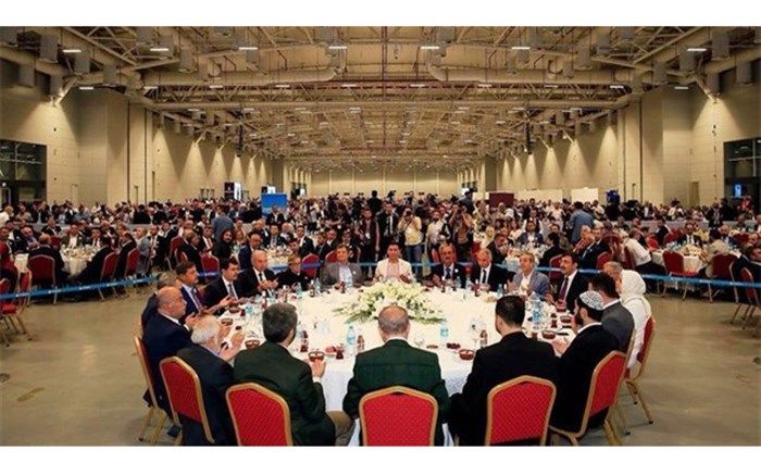 تصاویر مراسم افطاری اردوغان جنجال آفرید!