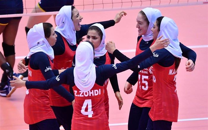 والیبال قهرمانی دختران جوان آسیا؛ صعود آسان دختران ایران به مرحله حذفی