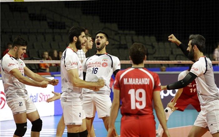 لیگ ملت‌های والیبال؛  لهستان تسلیم قدرت والیبال ایران شد