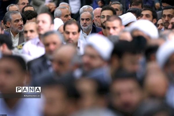 دیدار مسئولان نظام و سفرای کشورهای اسلامی با رهبر معظم انقلاب