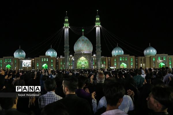 احیا شب ۲۱ ماه مبارک رمضان در مسجد مقدس جمکران