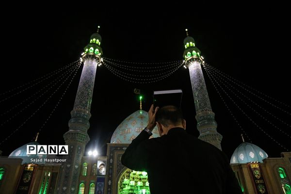 احیا شب ۲۱ ماه مبارک رمضان در مسجد مقدس جمکران