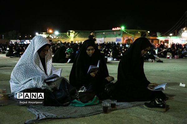 احیا شب ۲۱ ماه مبارک رمضان در مسجد مقدس جمکران