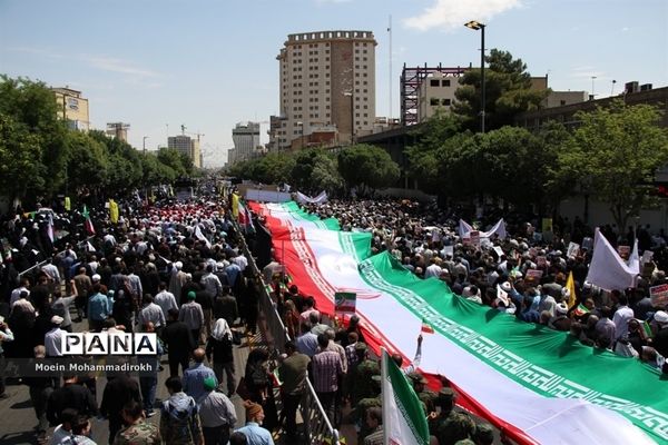 راهپیمایی روز قدس در مشهد