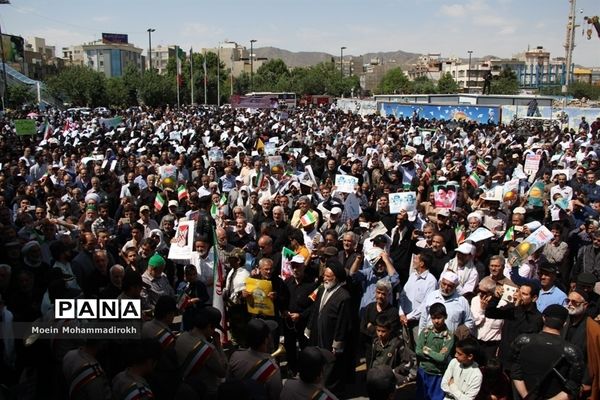 راهپیمایی روز قدس در مشهد