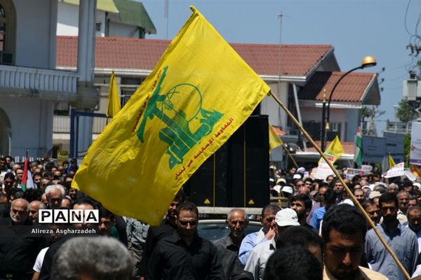 راه‌پیمایی روز قدس در بابلسر