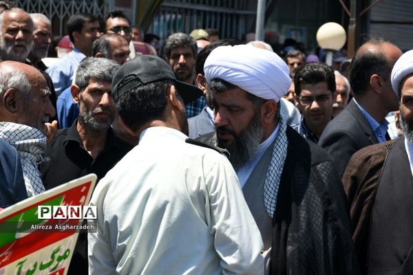 راه‌پیمایی روز قدس در بابلسر