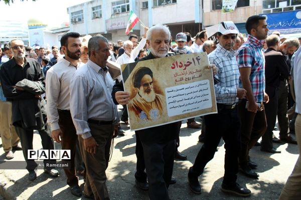 راهپیمایی روز قدس در قائم‌شهر