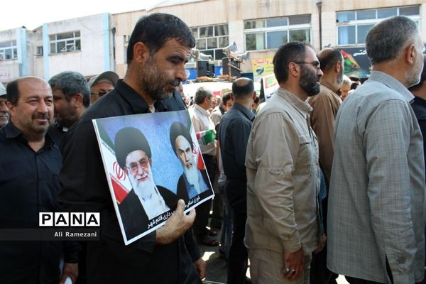 راهپیمایی روز قدس در قائم‌شهر